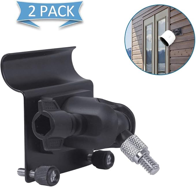 [Upgraded Version] HOLACA Vinyl Siding Clips for Arlo Ring