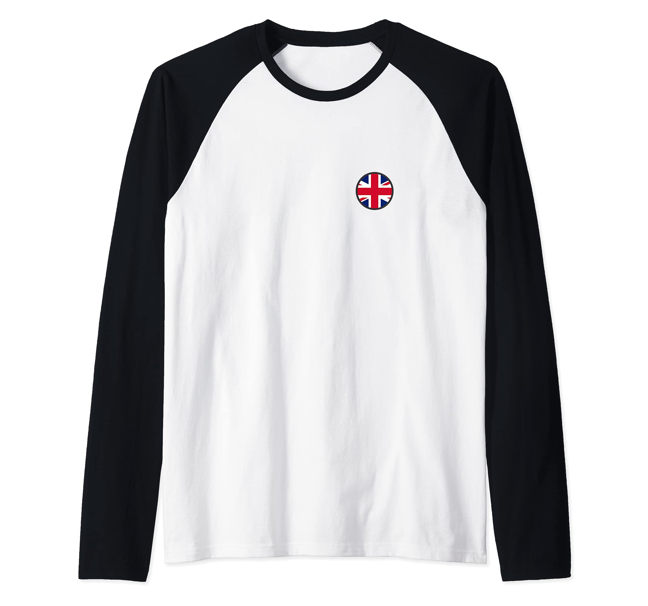 Flag United Kingdom Raglan Baseball Tee