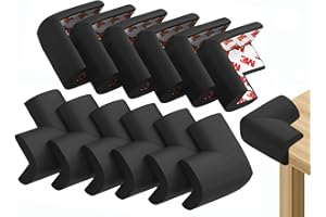 12 Pack Baby Corner Protector for Child Safety, Soft Edge Table Corner Protector Proofing Rubber Foam, Furniture Fireplace Sa