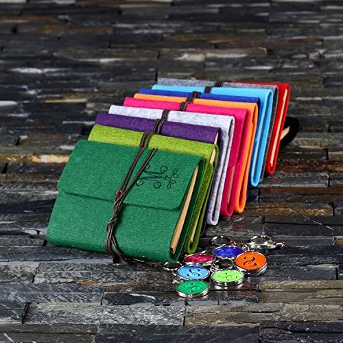 Rainbow Notebook and Charm with Matching Key Chain - Great Personalized Gift Set