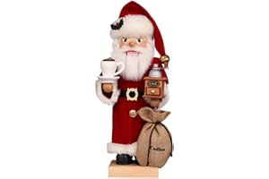 Christian Ulbricht Nutcracker Santa Claus Coffee Lover - 46,5cm / 18.3inch