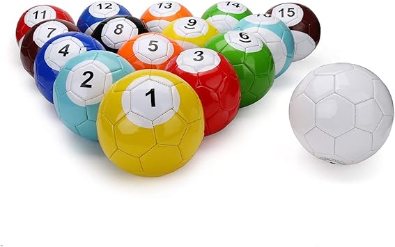 E&M - Juego de Pelotas de Billar para Piscina, 16 Piezas ...