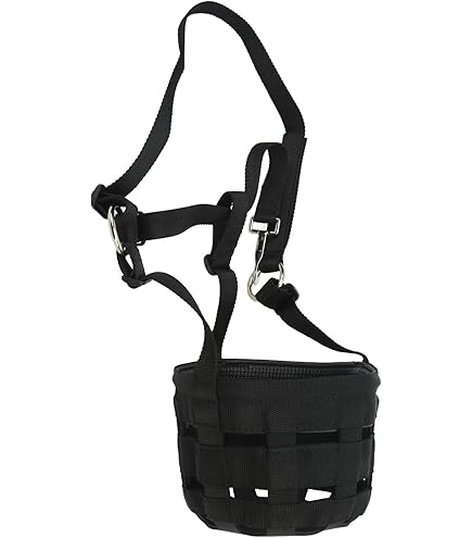 Museau De Pâturage Easy Breathe – Noir – Taille Mini – Neuf