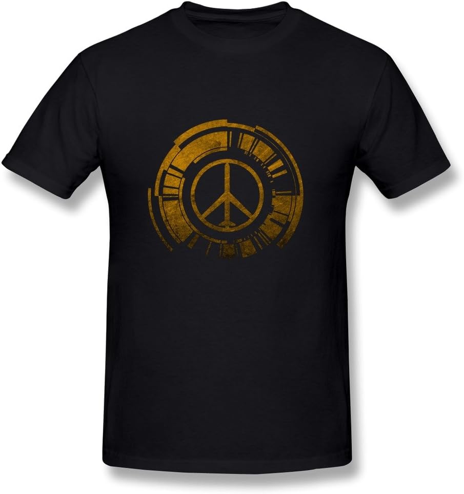 SFMY Men's Peace Walker Logo Metal Gear Solid T-Shirts
