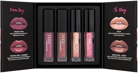 huda beauty lip set