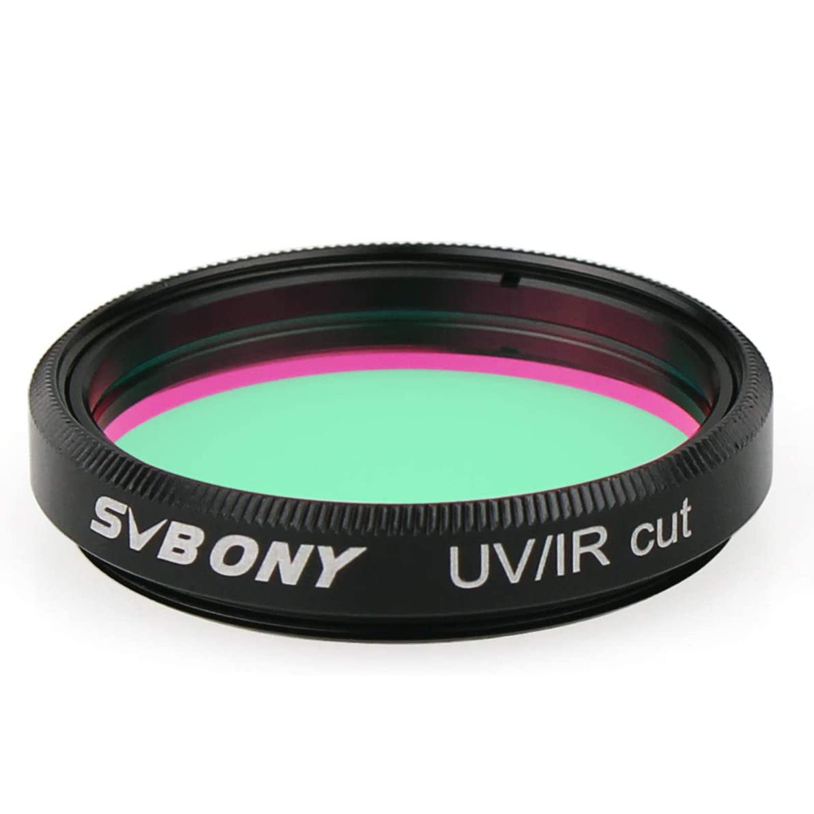 Svbony UV/IR Cut Filter Telescope Filters 1.25" Multi Coating Reduce Light Pollution, Telescope Accessories for Moon Planets Nebula Astronomical Observation Photography Color CMOS and CCD Cameras