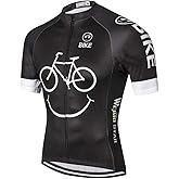 Cycling Jersey Men Full Zip Bike Shirt Racing Top Bicycle Clothing