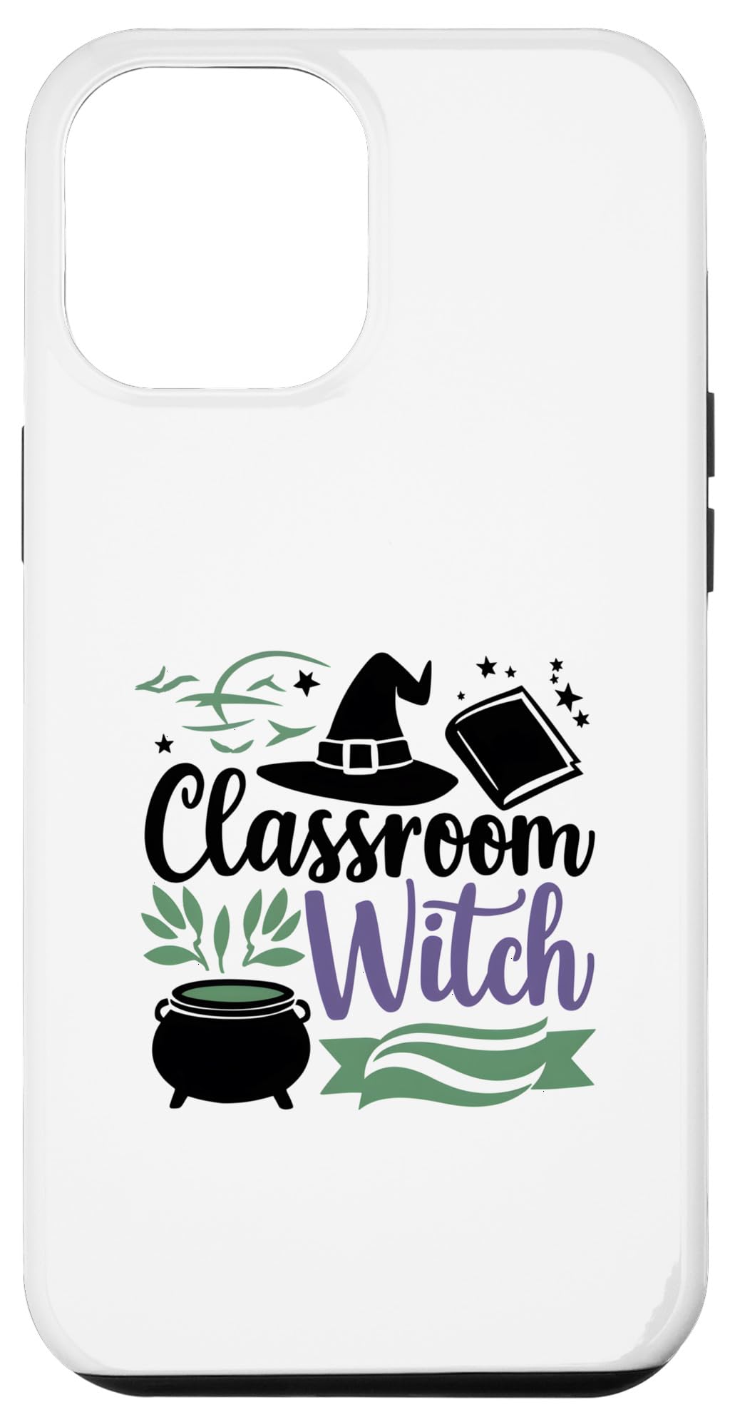 iPhone 15 Plus Classroom Witch Halloween Teacher Case