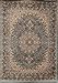 Feraghan/New City Traditional Isfahan Wool Persian Area Rug, 2' x 3', Light Blue/Silver