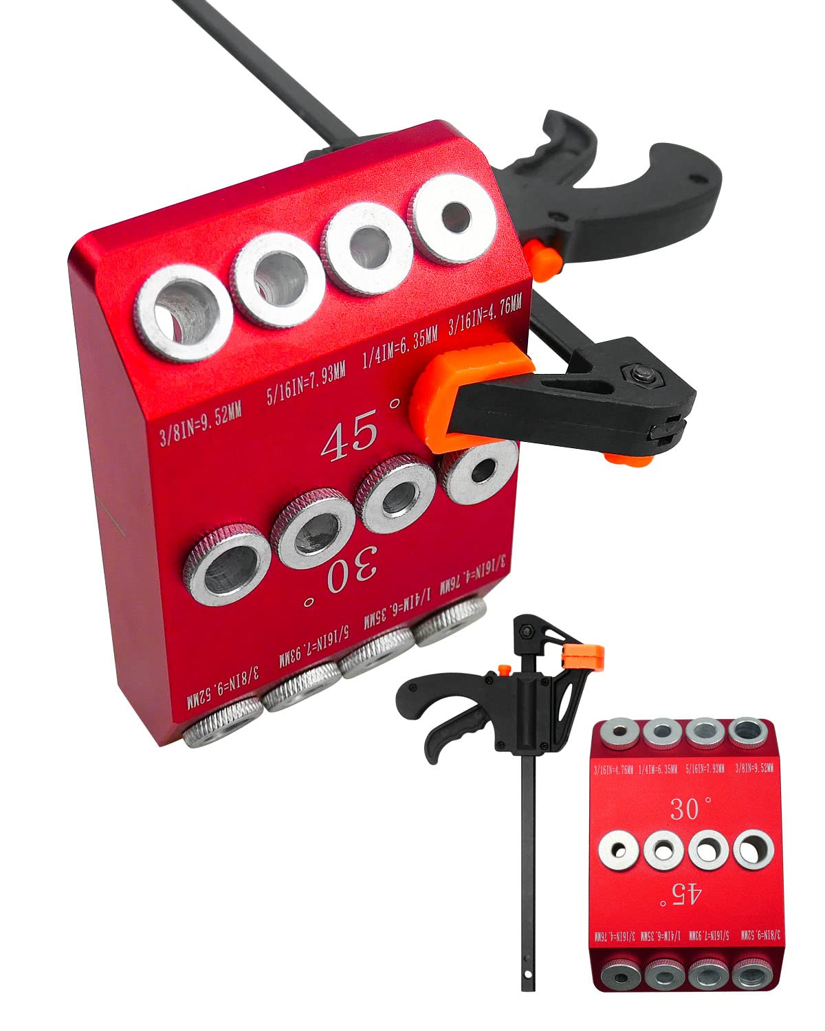 Mua 30 45 90 Degree Angle Drill Guide Jig for Angled Holes/Straight ...