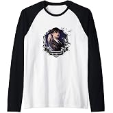 Wednesday Nevermore Frame Wednesday Raglan Baseball Tee