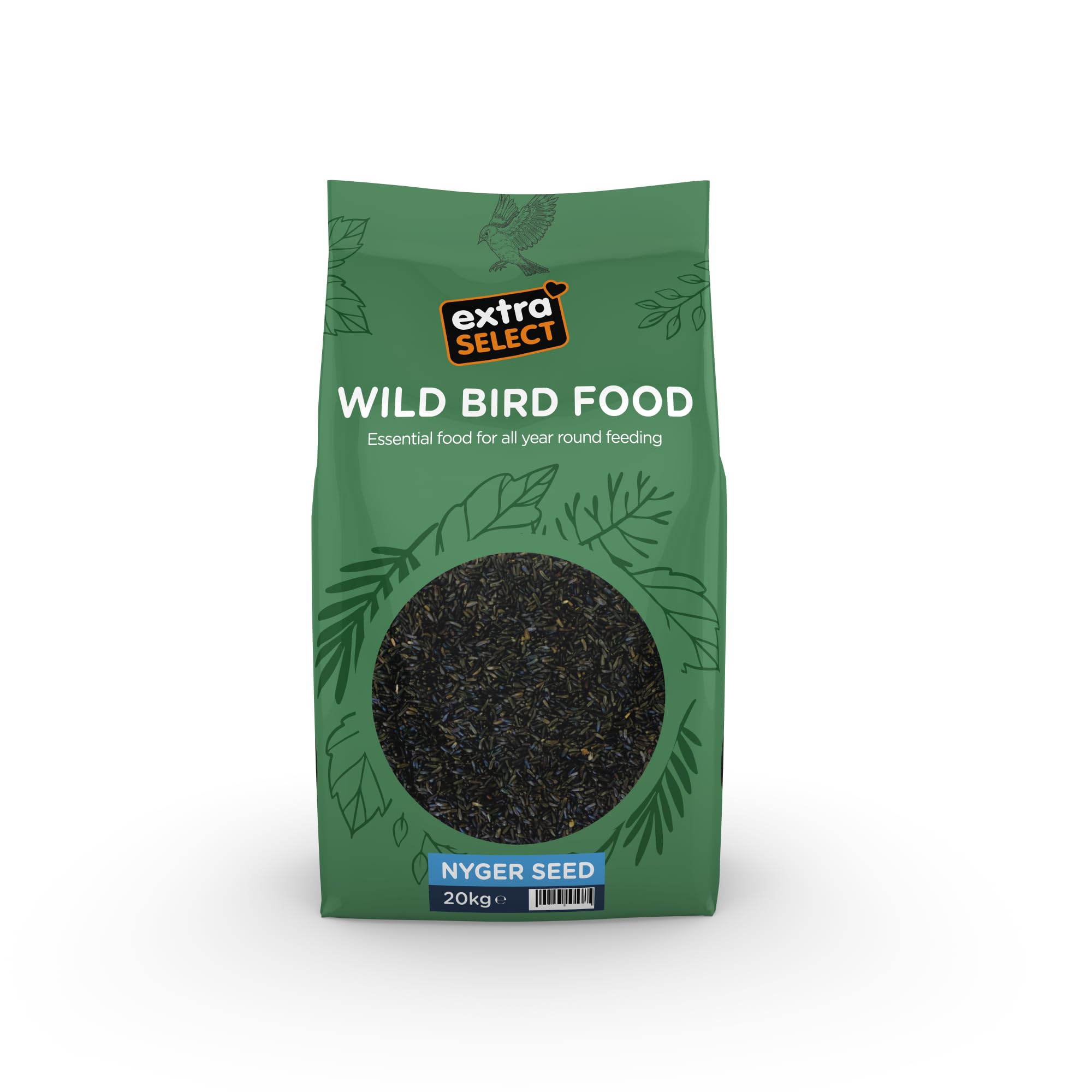 Extra Select Niger Seed Wild Bird Food, 20 kg