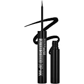 MAYBELLINE Tattoo Studio Dip-Ink Liquid Eyeliner, Waterproof Eyeliner With Up to 24 Hour Wear, Black Track, 1 Count