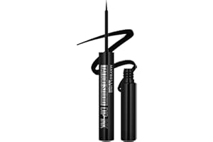 MAYBELLINE Tattoo Studio Dip-Ink Liquid Eyeliner, Waterproof Eyeliner With Up to 24 Hour Wear, Black Track, 1 Count