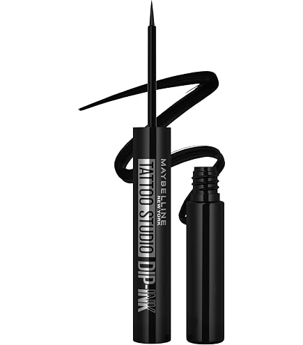 Eyeliner Master Precise Curvy Noir Maybelline – Feutre, Tenue Longue, Hypoallergénique