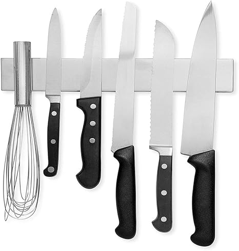 Amazon Co Jp 21年最新版 包丁 マグネット 磁石 包丁スタンド 包丁立て ナイフスタンド マグネット ナイフラック ステンレス 強粘着テープ 壁掛け式 キッチンツール 簡単装着 30mm ホーム キッチン