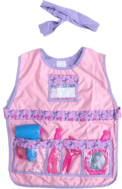 Amazon Com Pts Barber Cosplay Costume Children Hair Stylist Role