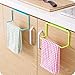 Vivian Over Cabinet Towel Ring Rack Bathroom Kitchen Cupboard Hanging Holder Set of 2 PCS (Pink)