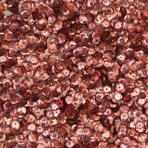 6mm CUP SEQUINS Facet PAILLETTES ~ Pink Laser Hologram Reflective Rainbow ~ Made in USA Loose for embroidery, applique, arts, crafts, bridal wear and embellishment