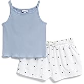 Splendid baby-girls Fresh Floral Shorts and Tank Top Set