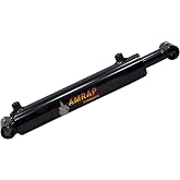 2x24 Hydraulic Cylinder - 2" Bore 24" Stroke Double Acting Welded Cross Tube Hydraulic Cylinder 3500 PSI Retracted: 32, Extended: 56,SAE#6