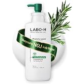 LABO.H Scalp Strengthening Shampoo for Hair Growth &amp; Anti-Loss, 13.5 Fl. oz | Vegan Ceramide Haircare Routine with Rosemary Oil, Biotin and Caffeine, Paraben Free, Korean Hair Care