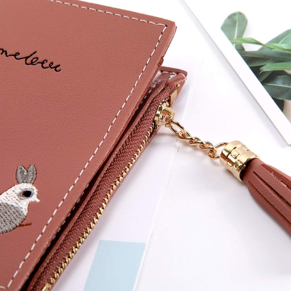 Amazon Co Jp 財布 レディース 人気 安い Dafanet 小銭入れ レディース 本革 二つ折り財布 ミニ コンパクト 大容量 がま口 ジッパー カード入れ 小さい シンプル コンパクト 可愛いか動物 長財布 肩掛け 免許証入れ 女性用 誕生日 母の日 ギフト プレゼント 01カーキ