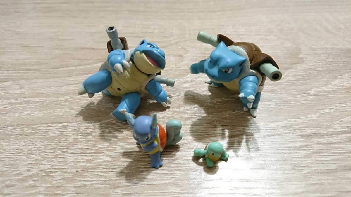 Amazon ポケモン フィギュア 立体ポケモン図鑑 ゼニガメ カメール カメックス フィギュア ドール 通販