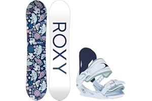 Roxy Poppy Youth Snowboard Package - Small