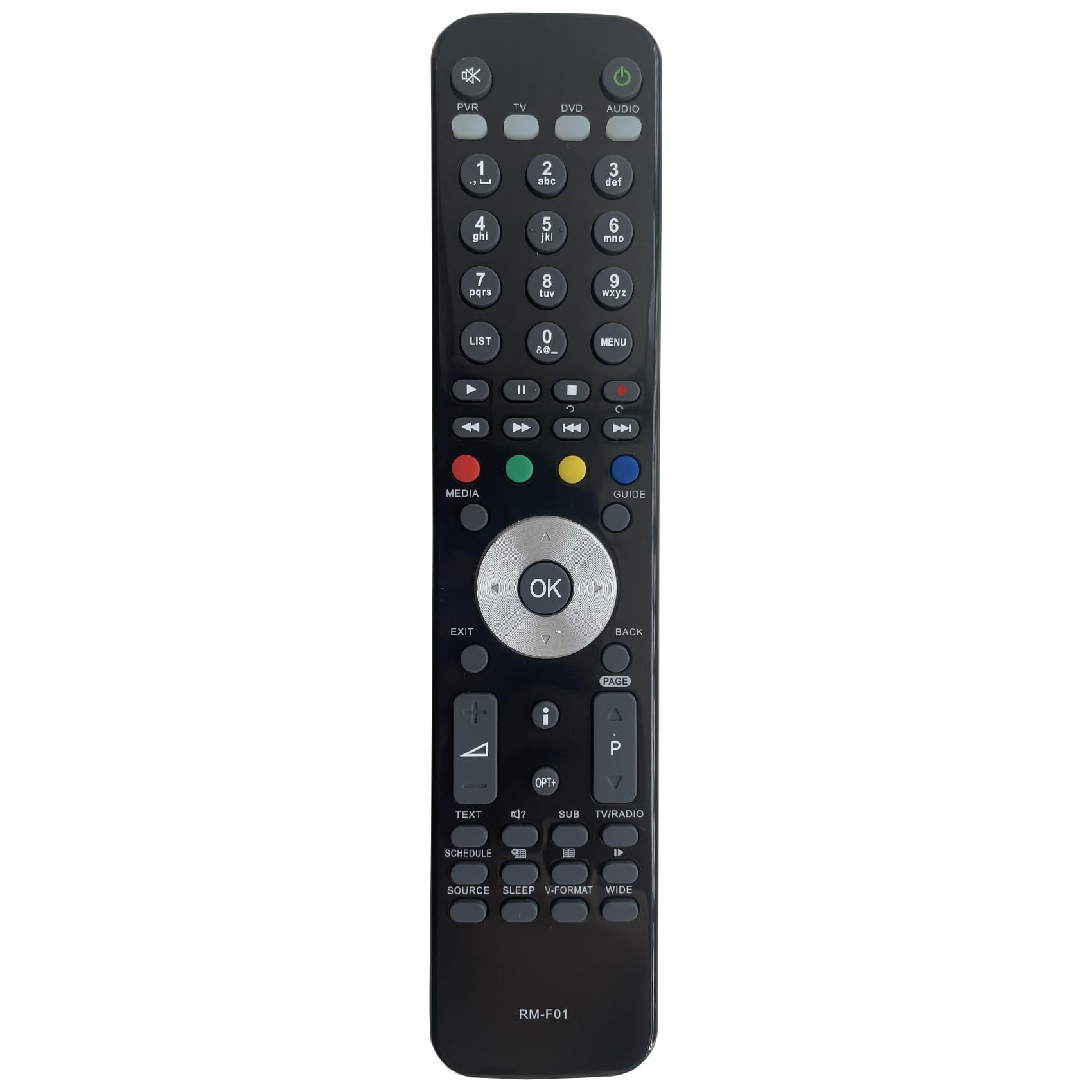 rm-f01 for humax freesat remote control for humax Foxsat HDR Freesat Box, Pre programming