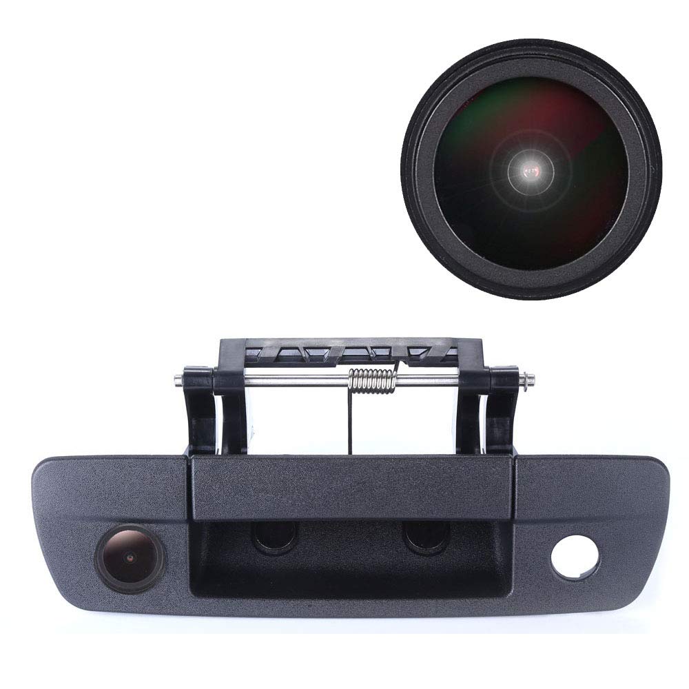 1280 * 720 pixels 1000TV lines 18mm Lens Trunk handle Rear View Camera for 2009-2018 Dodge Ram 1500 2500 3500 Tailgate handle truch