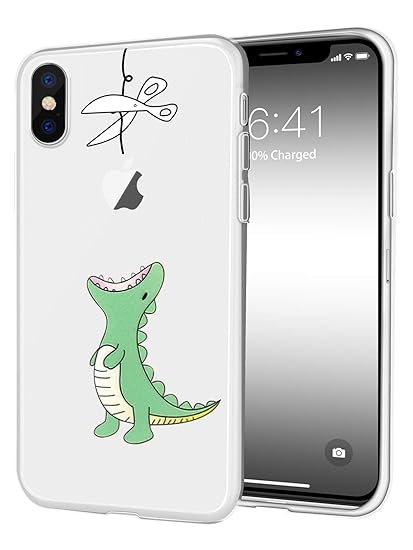 Amazon Com Joyland Soft Clear Phone Case Cover Dinosaue Case