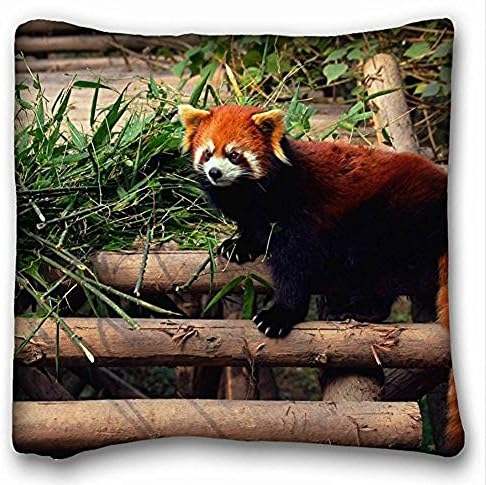 My Honey Pillow Pillow Cover Cute Red Panda 18 in*18 Twin Sides