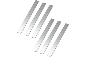 GENERIC 6 Pieces 1/8" X 1" Square Aluminum Flat BAR 12" Long .6061 General Purpose Plate, 3mm X 25mm X 305mm Aluminum Flat Plate, T6511 Solid New Mill Stock