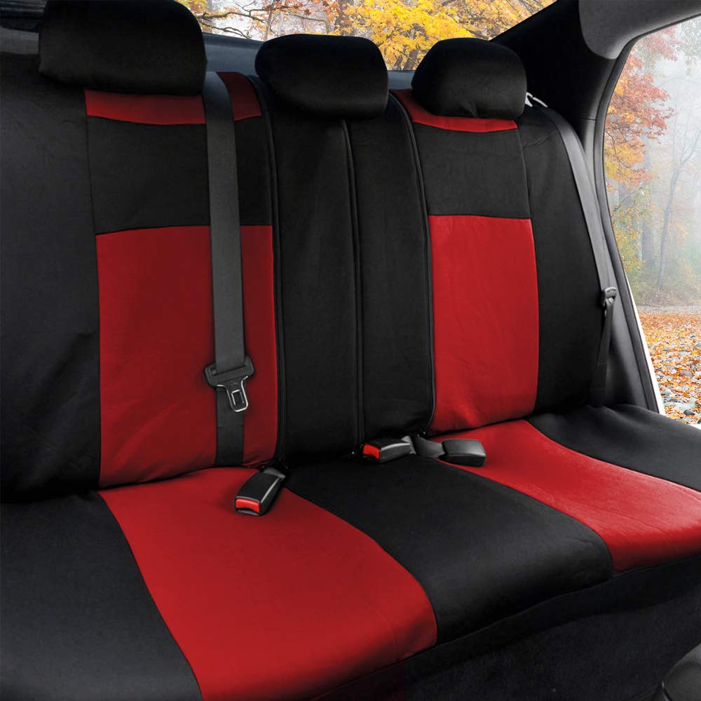 Polyester Car Seat Covers & PU Leather Trim Carpet Floor Mats for Auto