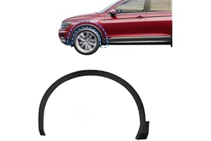 Sekeseauto Fender Flare Wheel Opening Molding Driver Front Compatible with Volkswagen Tiguan 2018 2019 2020 2021 Replace# 5NN854731A9B9 Front Tire Fender Left Driver Side