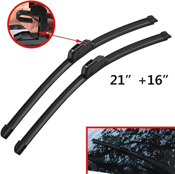 Amazon Com Windshield Wipers For Chevrolet Spark M300 2009 2015 All Season Wiper Blades Car Replacement Parts Automotive