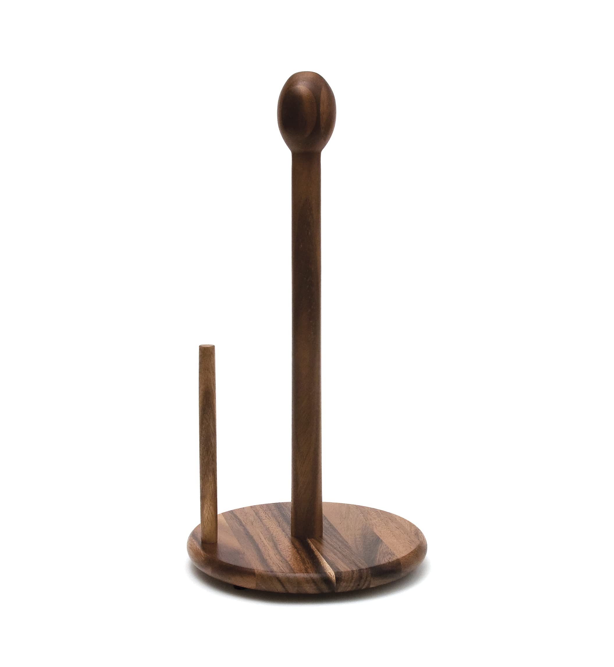 Photo 1 of Lipper International 1138 Acacia Wood Standing Paper Towel Holder, 7-1/8" x 14-1/4"