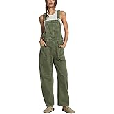 Women's Denim Bib Overalls Casual Adjustable Strap Jean Jumpsuit Denim Romper With Pockets