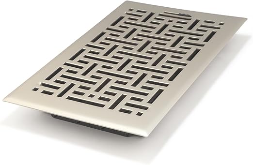 Accord Ventilation Amfrsnb610 Floor Register With Wicker Design 6