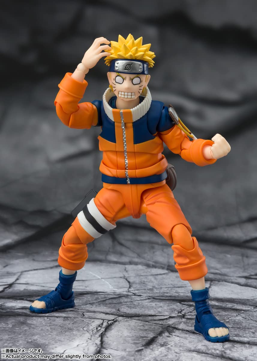 TAMASHII NATIONS - Naruto - Naruto Uzumaki -The No.1 Most Unpredictable Ninja- S.H.Figuarts Action Figure