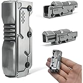 SKEDC Machine Soul Fidget Toy for Adults, Metal Fidget Slider Fidget Clicker Toy, Simulated Loading & Ratchet Play Stress Rel
