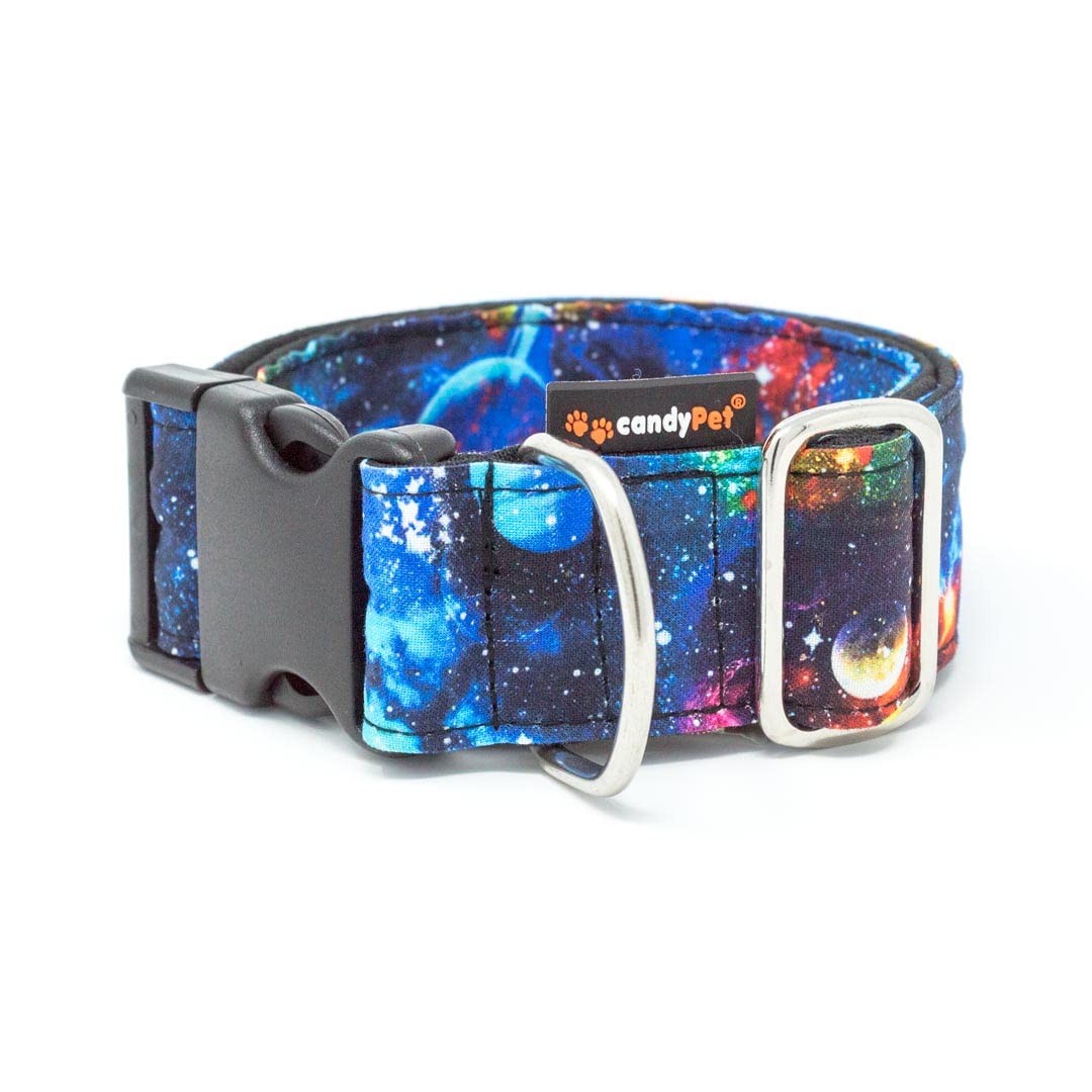 candyPet® Click Dog Collar - Universe