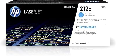 HP W2121X 212X High Yield Cyan Original LaserJet Toner Cartridge
