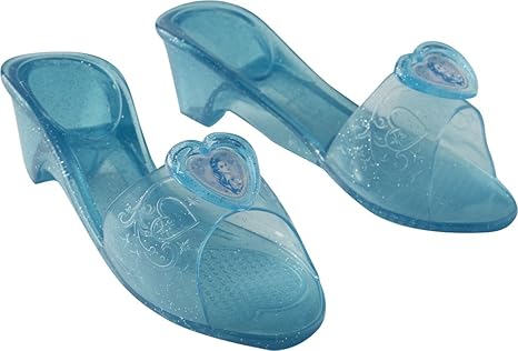 Disney Princess – Cinderella, Schuhe für Mädchen, Größe M, Blau (Rubie 's 32531)