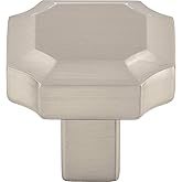 Top Knobs TK3020BSN 1-1/4 in. (32mm) Ellis Collection Davenport Knob, Brushed Satin Nickel