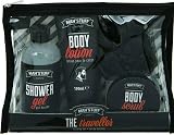 Technic Mens Traveler Kit Toiletry Bag with Body Scrub Shower Gel Body Lotion view 1