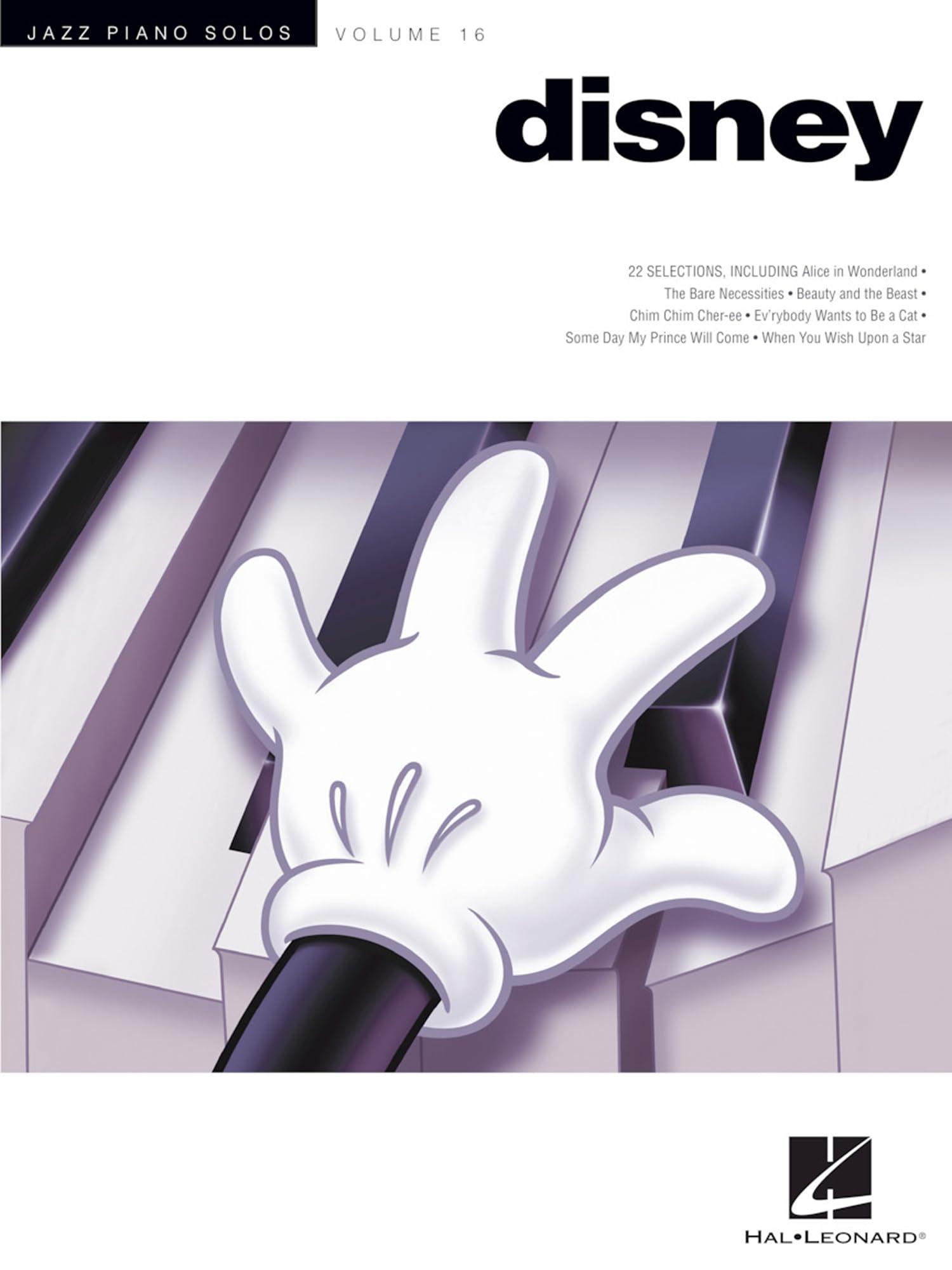 Disney Jazz Piano Solos Volume 16