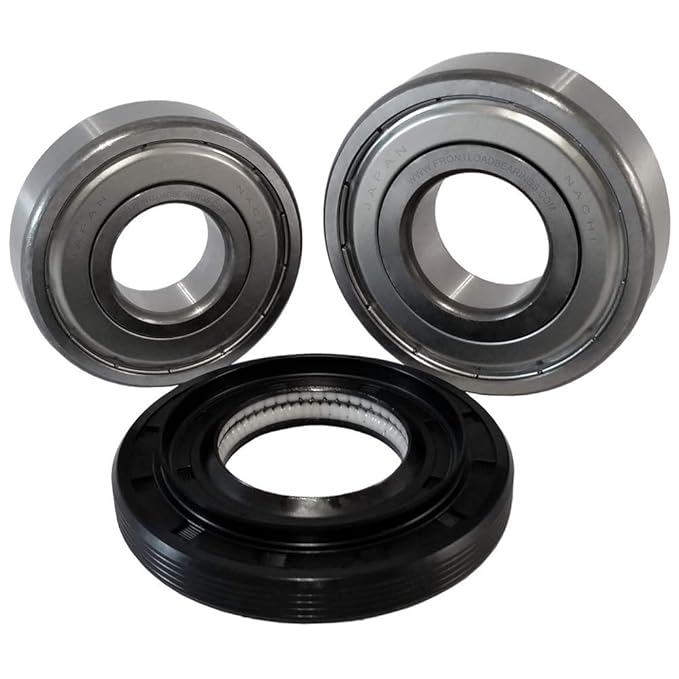 Front Load Bearings Washer Tub Bearing and Seal Kit with Nachi bearings, Fits LG