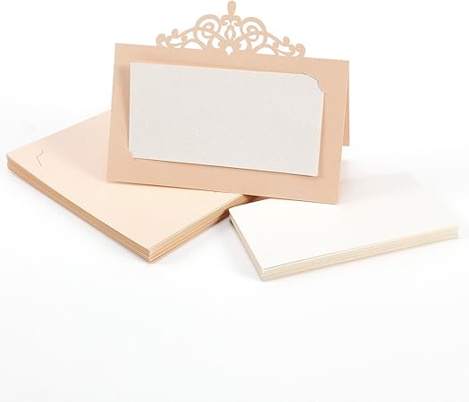25 X Spazio Biglietti Segnaposto Nome Biglietti Di Invito Biglietti Di Auguri Matrimonio Ospite Regalo Party Decorazione Feste Di Matrimonio Tavolo Decorazione Amazon It Casa E Cucina